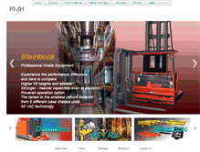 Tablet Screenshot of pmh-co.com